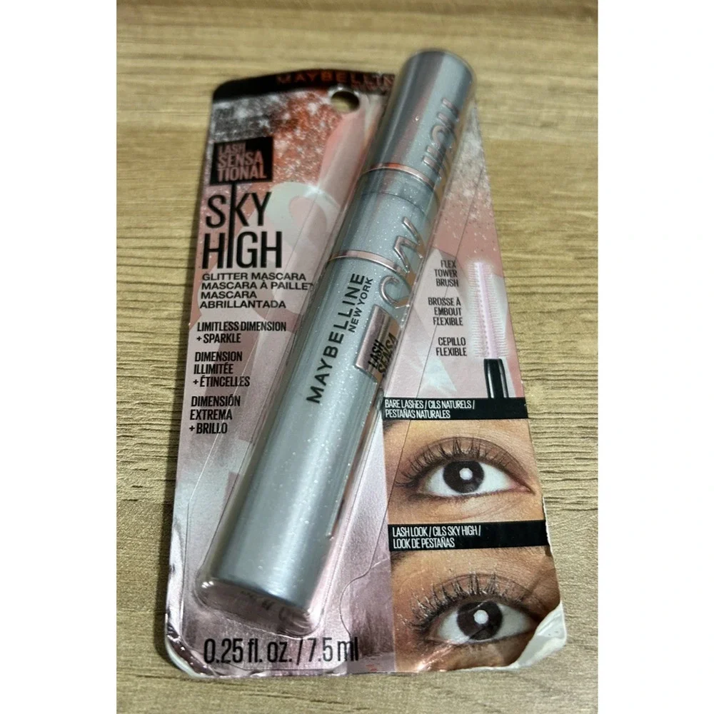 Maybelline Lash Sensational Sky High Glitter Mascara 791 Space Diamond .25 Fl Oz